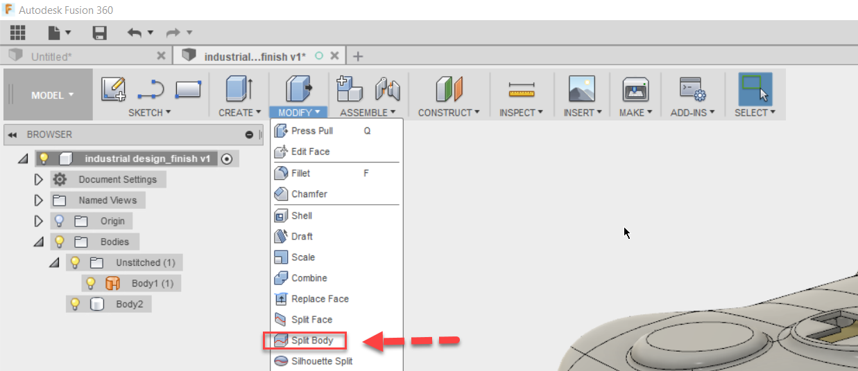 Fusion 360 Tip & Trick #42 Split Fusion 360 Tip & Trick #42 Split